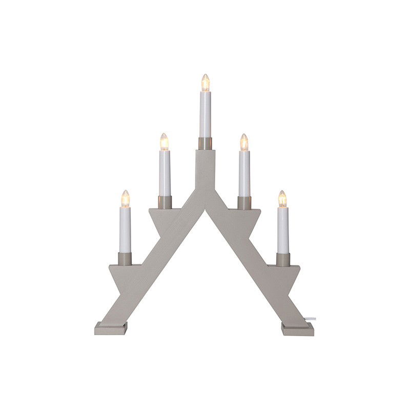Ljusstake Zack Beige 41cm