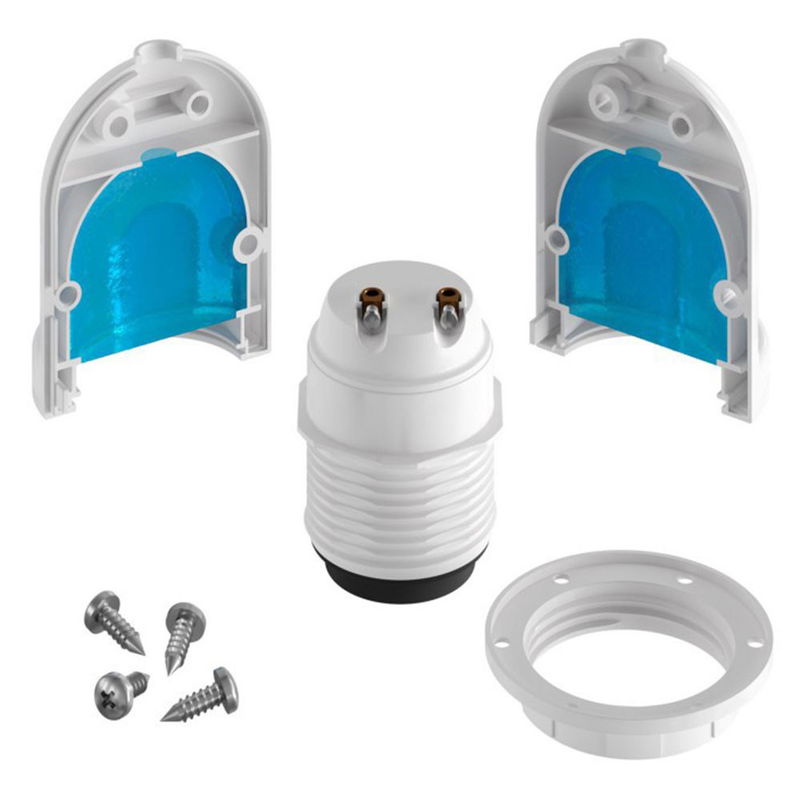 Lamphållare EIVA E27 IP65 Vit | Creative Cables | Lampgrossen.se