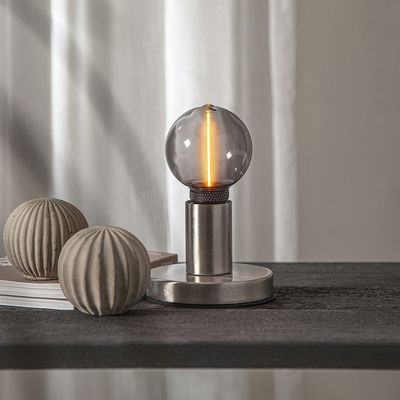 LED-lampa E27 G80 Decoled One 3-stegs dimming rökfärgad