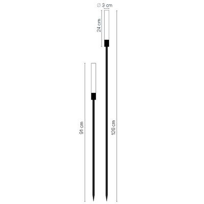 Ljuspelare Frost 2-pack 1W 30lm från LightsOn Garden Plug & Play
