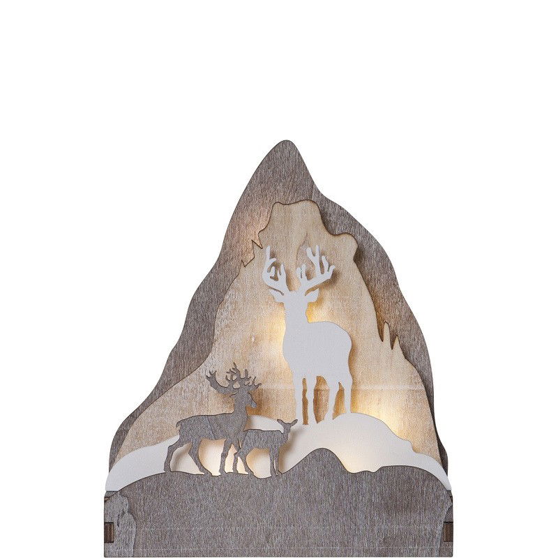 Juldekoration Motiv Fauna Berg