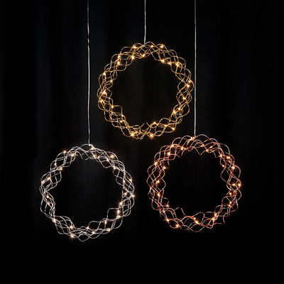 Krans Curly Krom 30cm