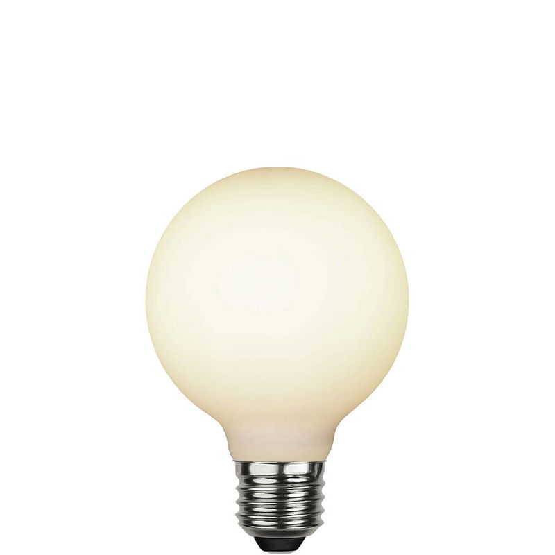 Globlampa Ø80 LED 400lm E27 Filament Opal 2600K Dim Globlampa Ø80 LED 400lm E27 Filament Opal 2600K Dim