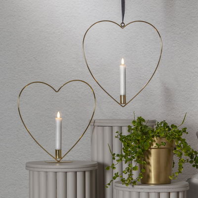 Hängande Inomhusdekoration Flamme Heart