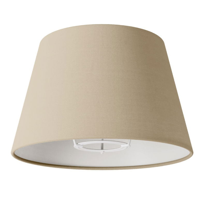 Lampskärm S 20cm Taupe Arenal för bord & vägglampa