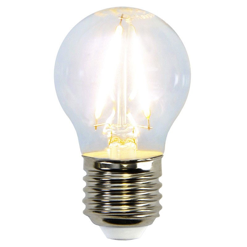 Klotlampa LED Filament 1,5W 150lm E27 2700K Klotlampa LED Filament 1,5W 150lm E27 2700K