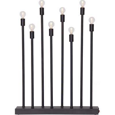 Ljusstake LADDA Svart Uppladdningsbar