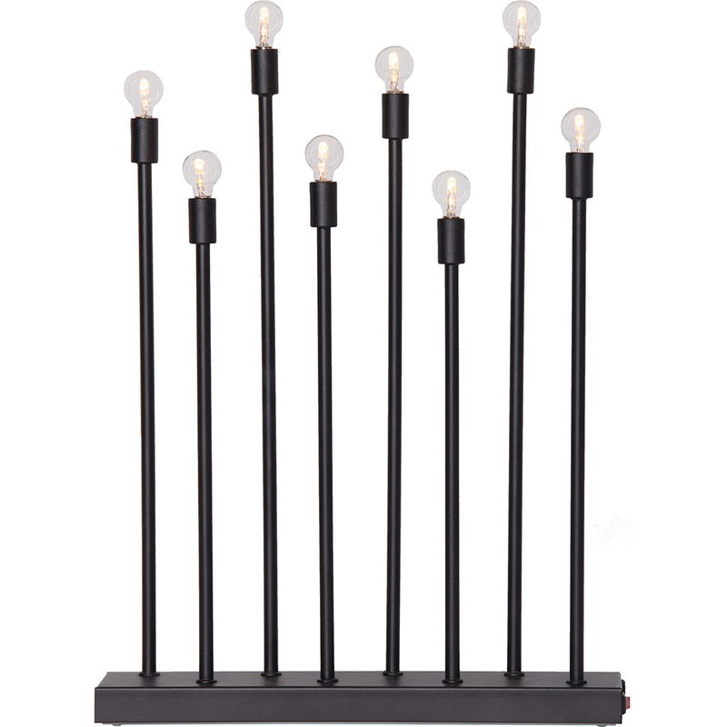 Ljusstake LADDA Svart Uppladdningsbar