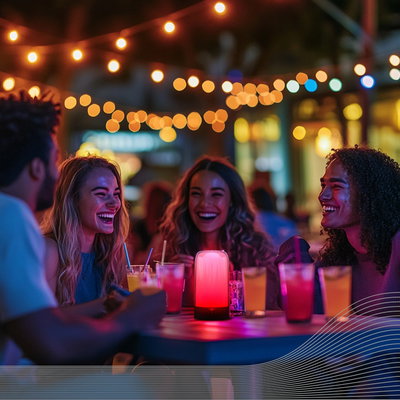 Uppladdningsbar Bordslampa Vista RGB IP20