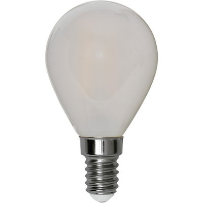 Klotlampa LED Matt 1,4W 150lm  E14 2700K 2-pack