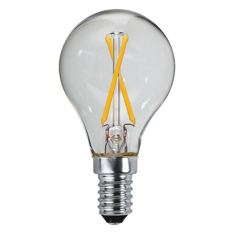 12-24V LED Klotlampa Filament 2,3W 250lm E14 2700K 12-24V LED Klotlampa Filament 2,3W 250lm E14 2700K