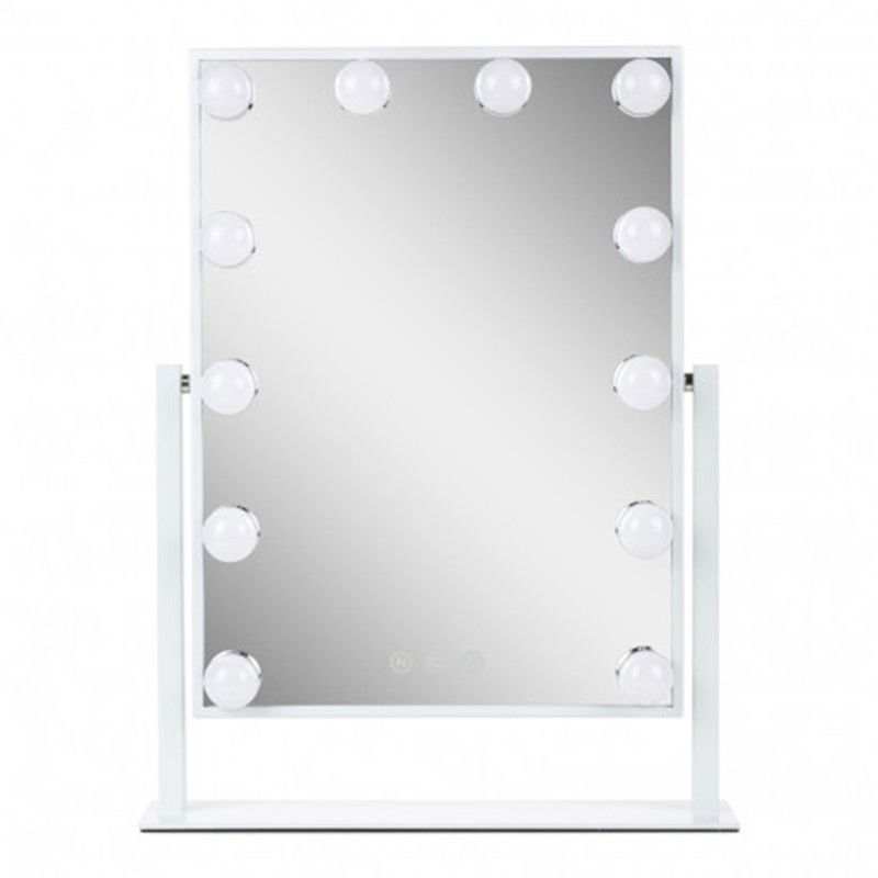 Sminkspegel Upplyst 47,5cm Svart Sminkspegel Upplyst 47,5cm Svart
