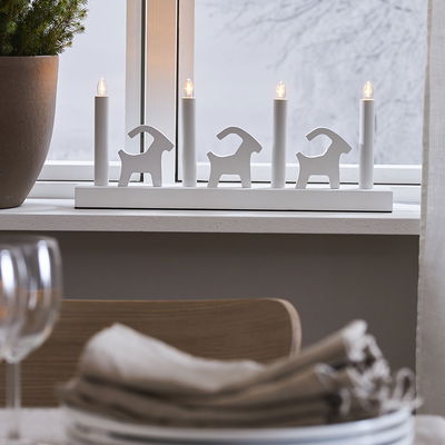 Topplampa E10 2000K LED Varmvit 7-pack