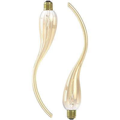 Dekorationslampa Lamda Gold LED 140lm E27 2100K Dim, 2-pack