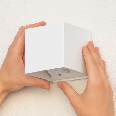 Batteridriven Vägglampa Falerna inkl. fjärr 2-pack Vit