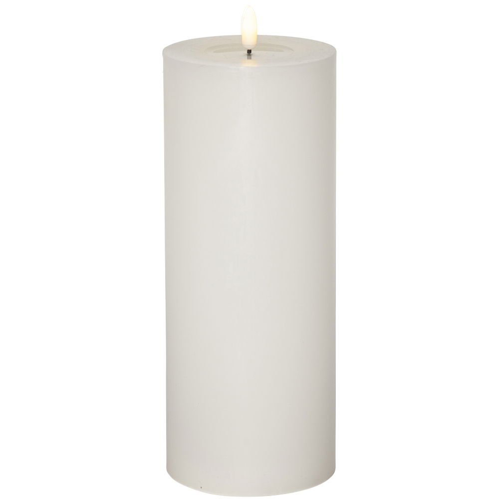 Blockljus Flamme Flow BIG Vit 27,5cm Blockljus Flamme Flow BIG Vit 27,5cm