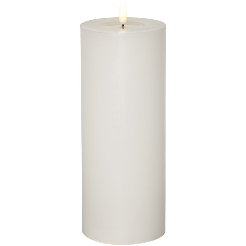Blockljus Flamme Flow BIG Vit 27,5cm Blockljus Flamme Flow BIG Vit 27,5cm