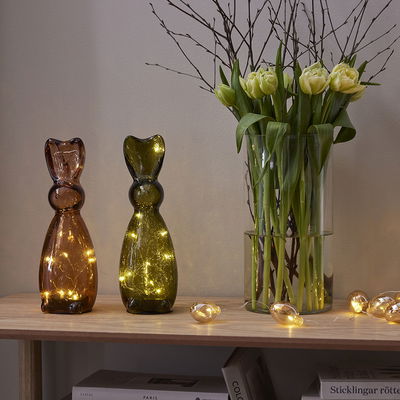 Glasdekoration Harry Grön