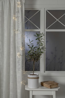 Ljusslinga Dew Drops 96 Flower Vit