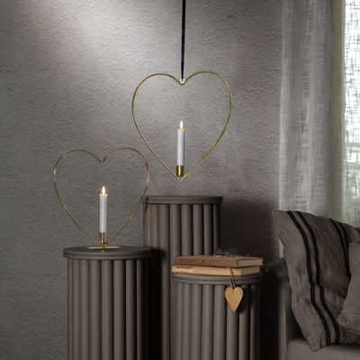 Stående Inomhusdekoration Flamme Heart