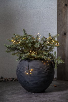 Ljusslinga Dew Drops 96 Flower Svart