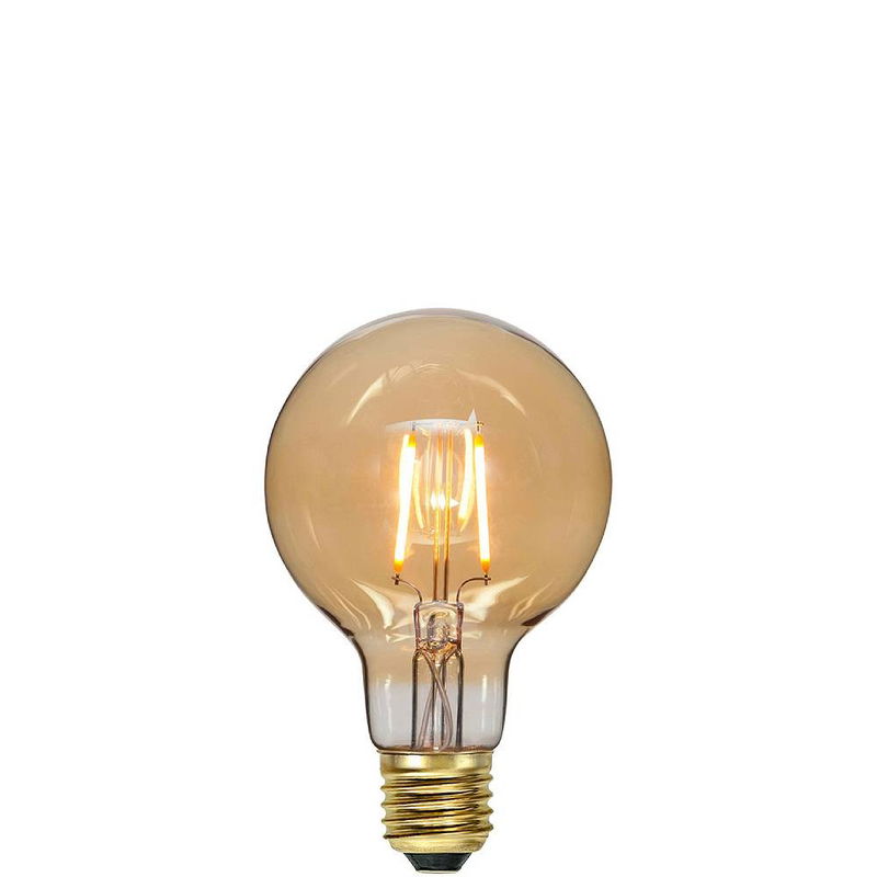 Globlampa Ø80 Soft Glow Amber LED 0,75W 80lm E27 Globlampa Ø80 Soft Glow Amber LED 0,75W 80lm E27