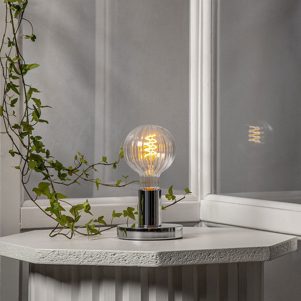 Dimbar Globlampa LED-lampa E27 G95 Decoled Line