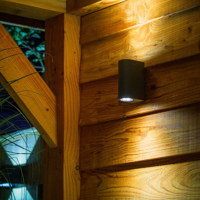 Vägglampa Sibus 2x4W 354lm IP44