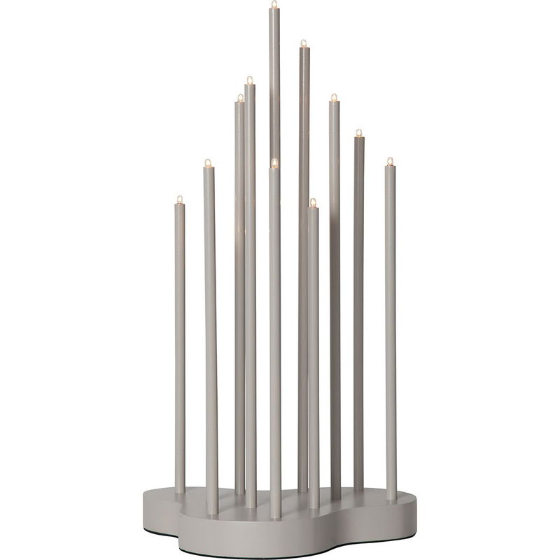 Ljusstake Buzz Beige 43cm Ljusstake Buzz Beige 43cm | Star Trading | Lampgrossen