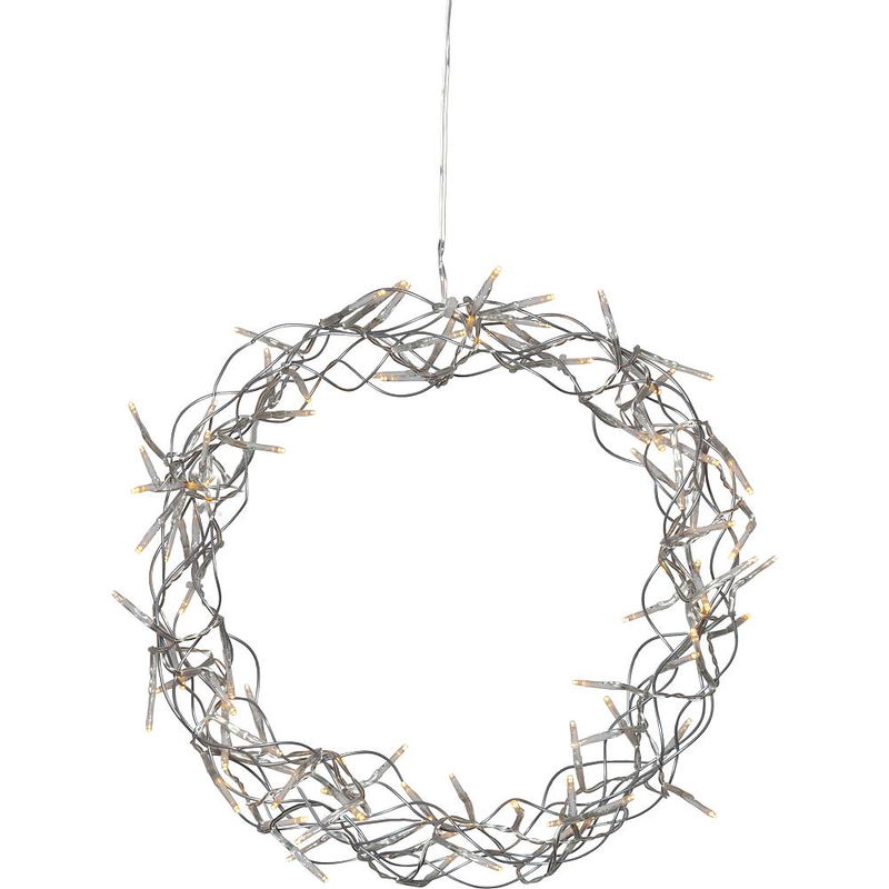 Julstjärna Krans Curly 30cm