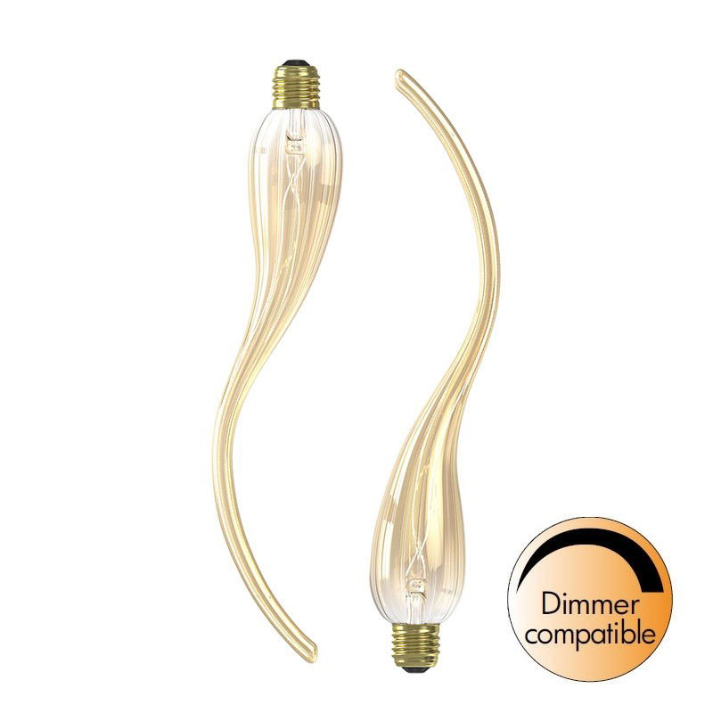 Dimbar Dekorationslampa Lamda Gold LED 4W 140lm E27, 2-pack Dimbar Dekorationslampa Lamda Gold LED 4W 140lm E27, 2-pack