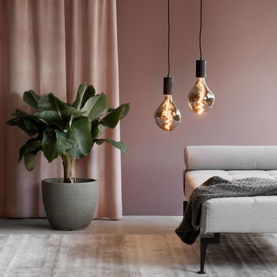 Sladdställ E27 Mattsvart