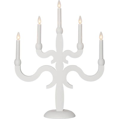 Ljusstake Canna Vit 5-ljus