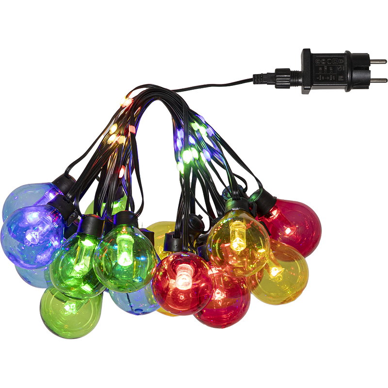 Ljusslinga Bolla Multi med ljuspunkter på kabeln