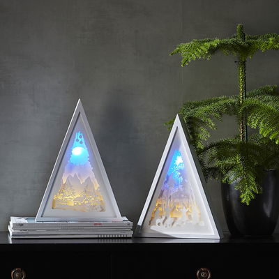 Dekoration Scenery Vinterlandskap