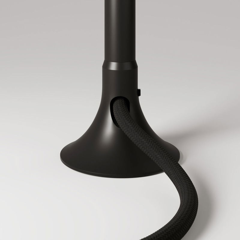 Stödfot i magnetiskt metall Svart - MAG-Y