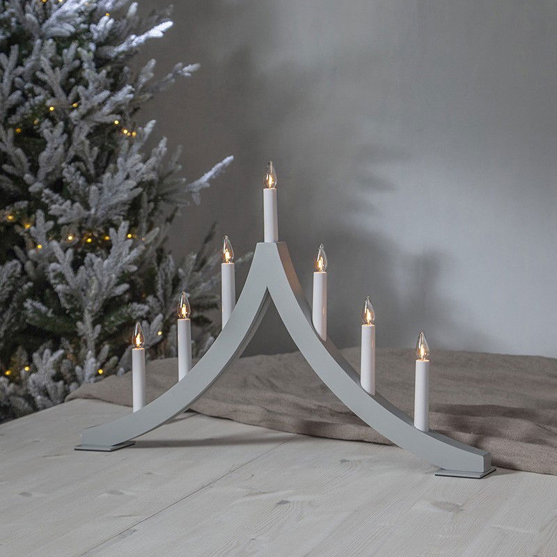 Ljusstake Pagod Beige 40cm Ljusstake Pagod Beige 40cm
