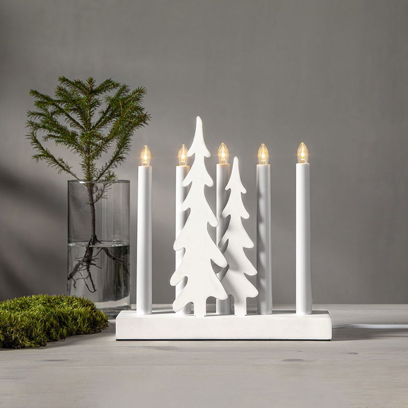 Topplampa E10 2000K LED Varmvit 7-pack