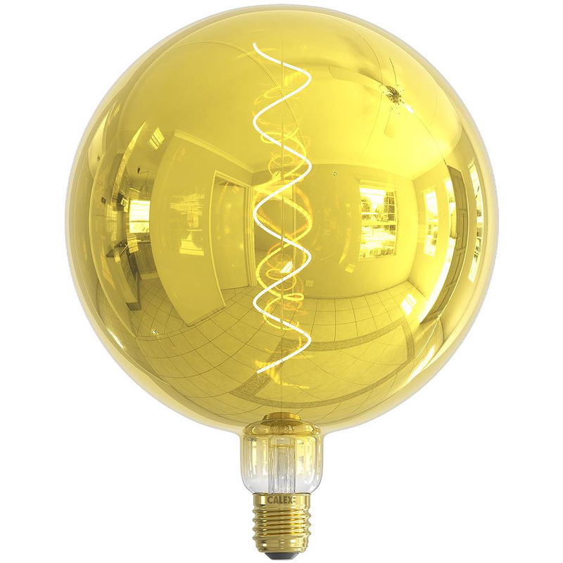 Globlampa Ø200 LED Kalmar Guld 60lm E27 2000K Dim