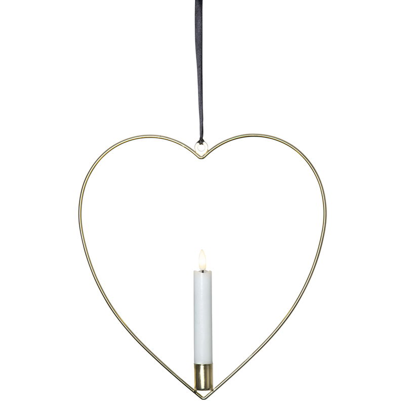 Hängande Inomhusdekoration Flamme Heart