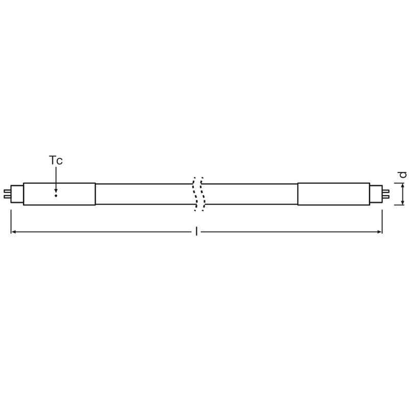 Ledvance LED Lysrör T5 AC Mains P