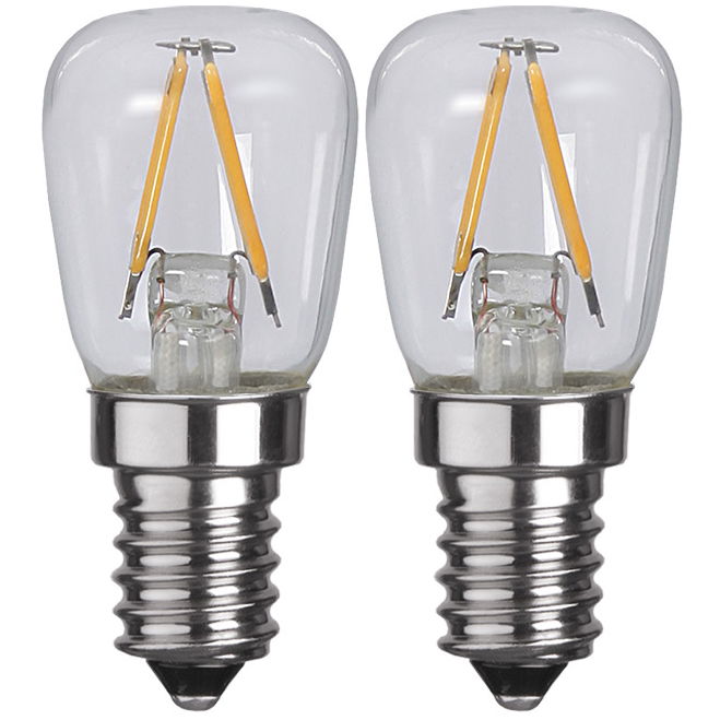 Päronlampa LED 110lm E14 2700K 2-pack Päronlampa LED 110lm E14 2700K 2-pack