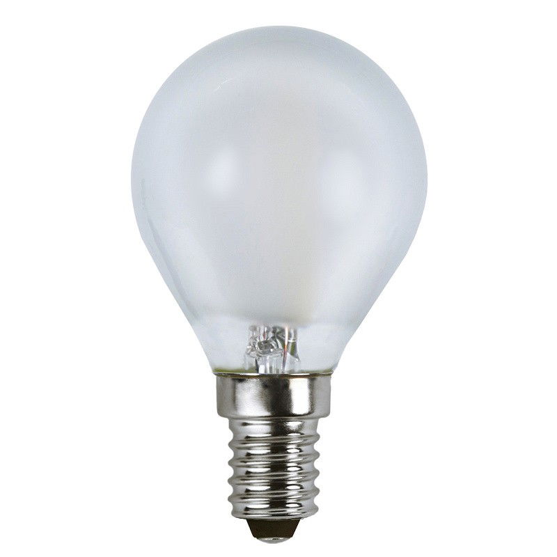 Klotlampa LED Filament Matt 1,5W 150lm E14 2700K Klotlampa LED Filament Matt 1,5W 150lm E14 2700K