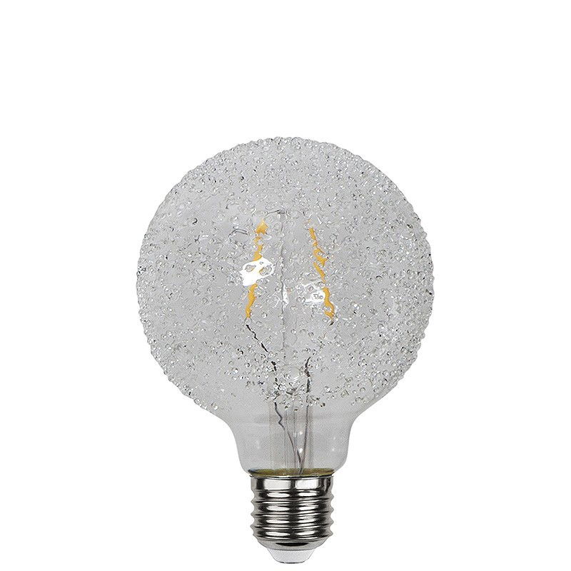 Dimbar Globlampa Ø95 Isdroppar LED 1,0W 65lm E27