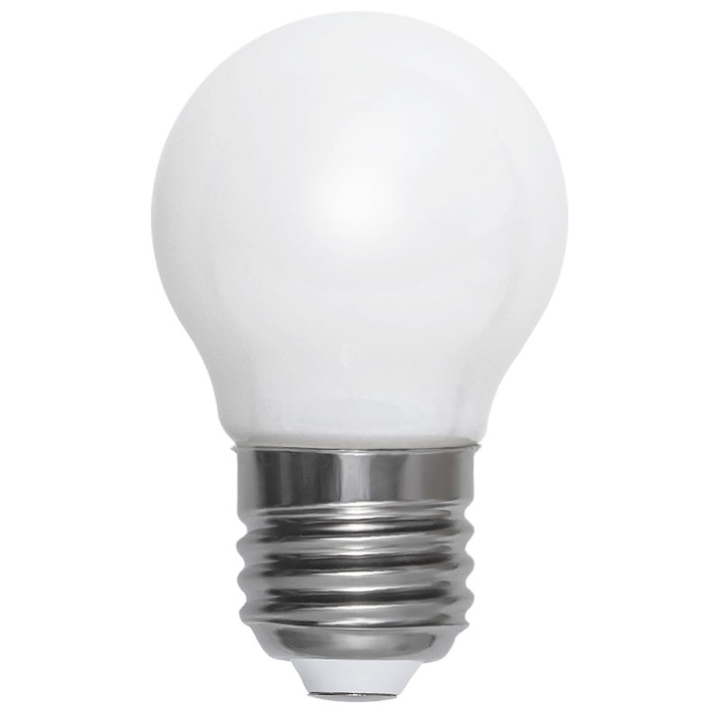 Klotlampa LED Filament Opalvit 4,0W 350lm E27 2700K 3-step dimming Klotlampa LED Filament Opalvit 4,0W 350lm E27 2700K 3-step dimming