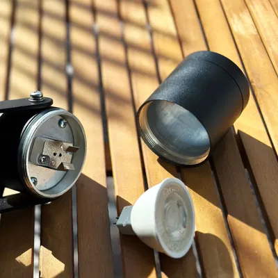 Pollare Luna 65 Silver 5W 350lm 3000K LightsOn Garden Plug & Play