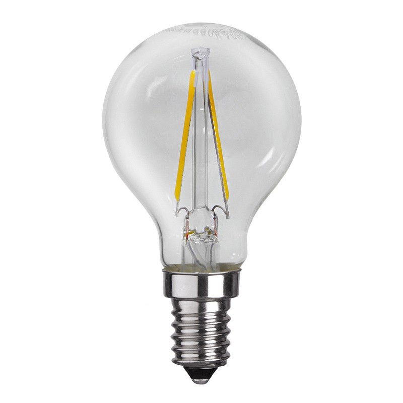 Klotlampa LED Filament 1,5W 150lm E14 2700K Klotlampa LED Filament 1,5W 150lm E14 2700K
