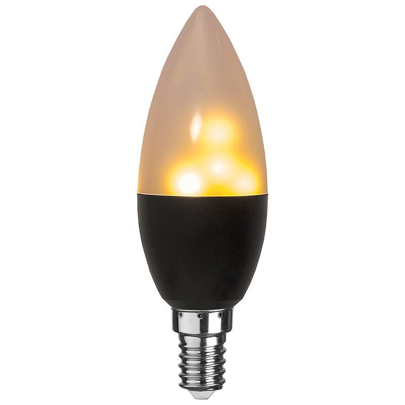 Kronljuslampa LED Flame 0,8-1,2W 2lm E14 1800K Kronljuslampa LED Flame 0,8-1,2W 2lm E14 1800K
