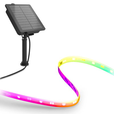 LED Strip Solcells slinga 3m RGBIC+CCT 2700-6500K med fjärrkontroll