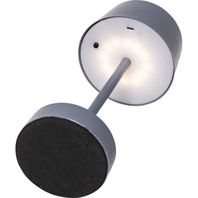 Bordslampa Solcell Solei Blå